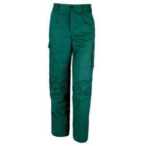 Result Unisex Work-Guard Windproof Action Trousers / Workwear / Bottle Green